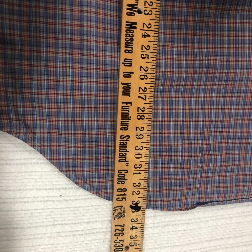 Austin‎ Reed Plaid Button Down Shirt Long Sleeve Casual Menswear L - Picture 7 of 7